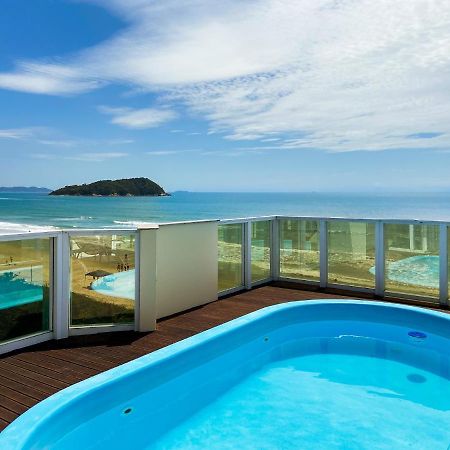 Infinito - Cobertura Frente Mar Com Piscina Daire Governador Celso Ramos Dış mekan fotoğraf